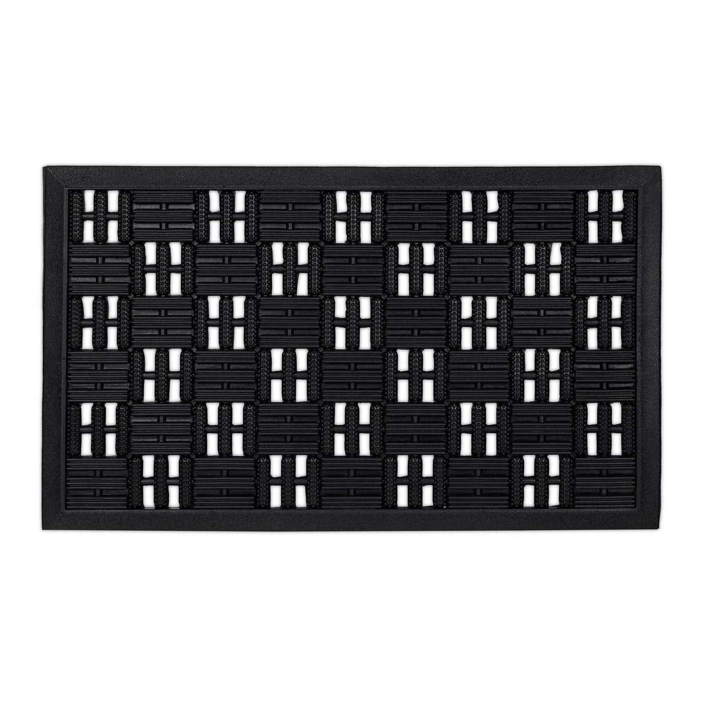 Door mat rubber grid