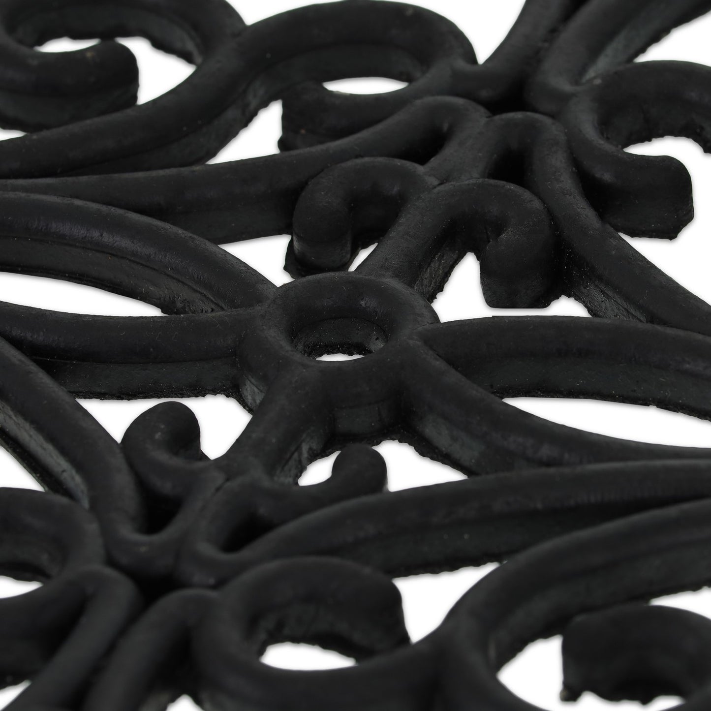Door mat rubber ornament oval