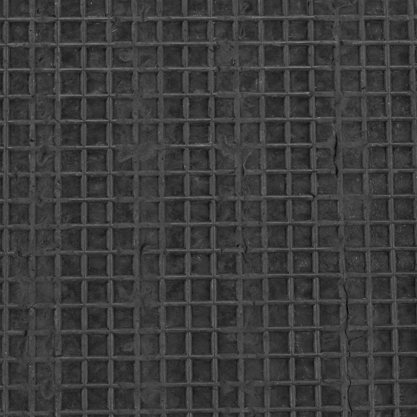Door mat "striped" rubber & coconut