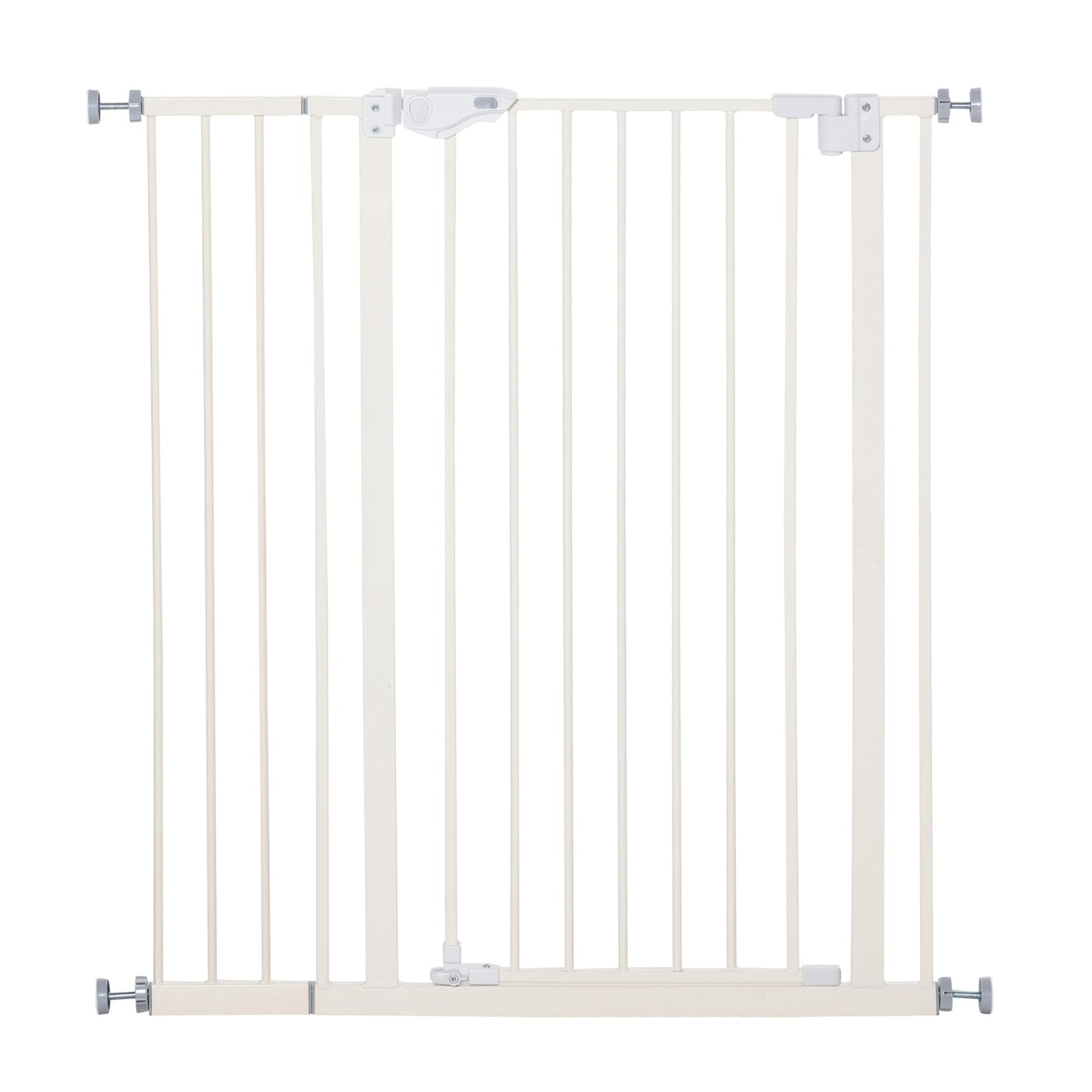 Adjustable Pet Safety Gate, No Drill, Double Lock, 97.5-104.1 cm