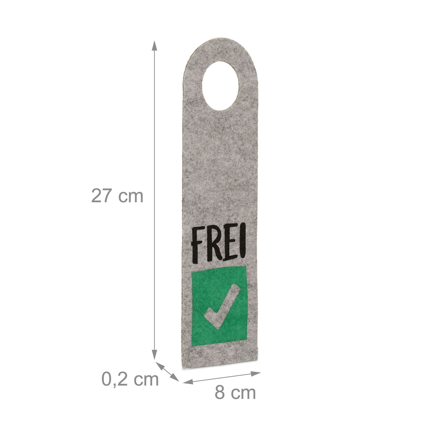 Door sign Occupied Free Set of 10