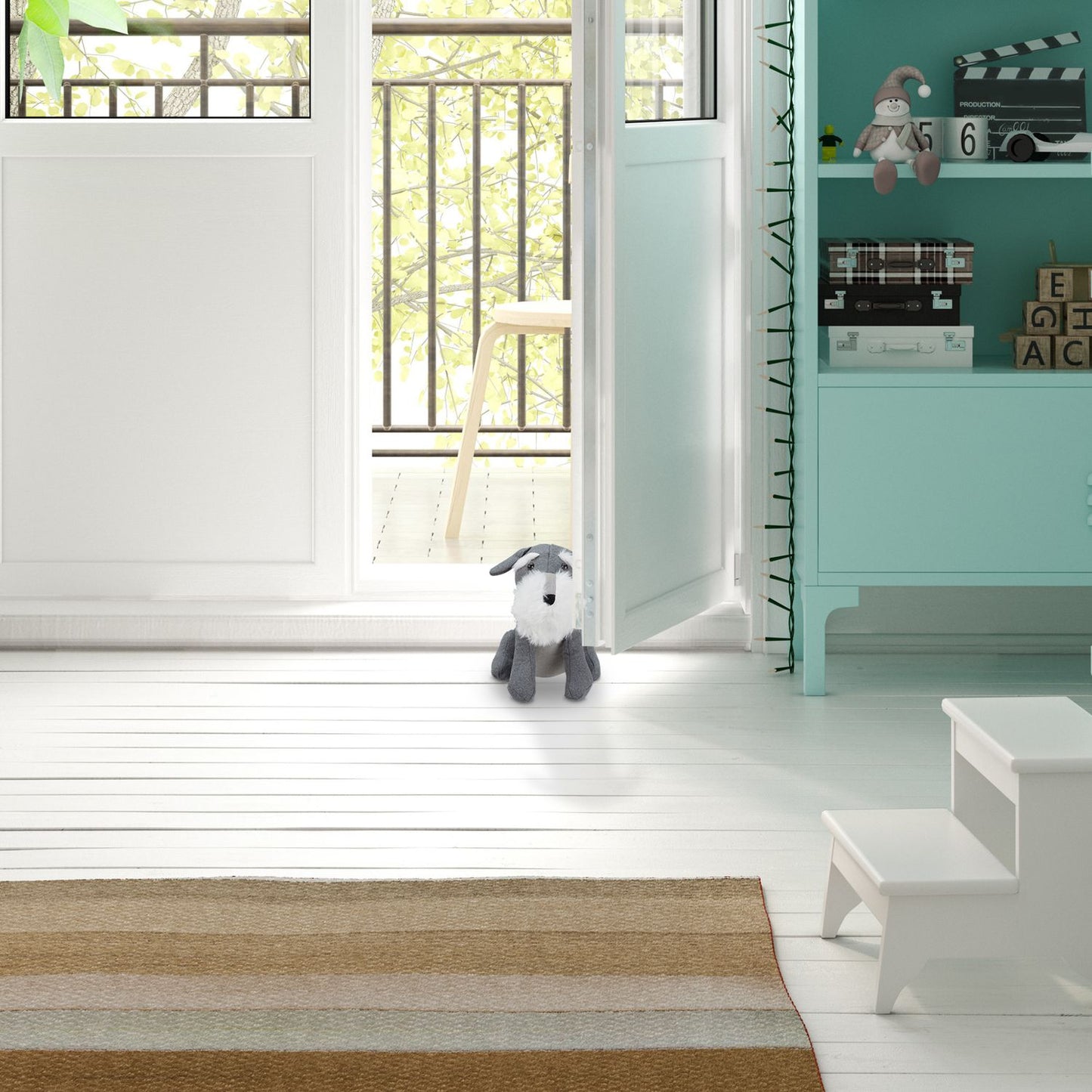 Door stop dog