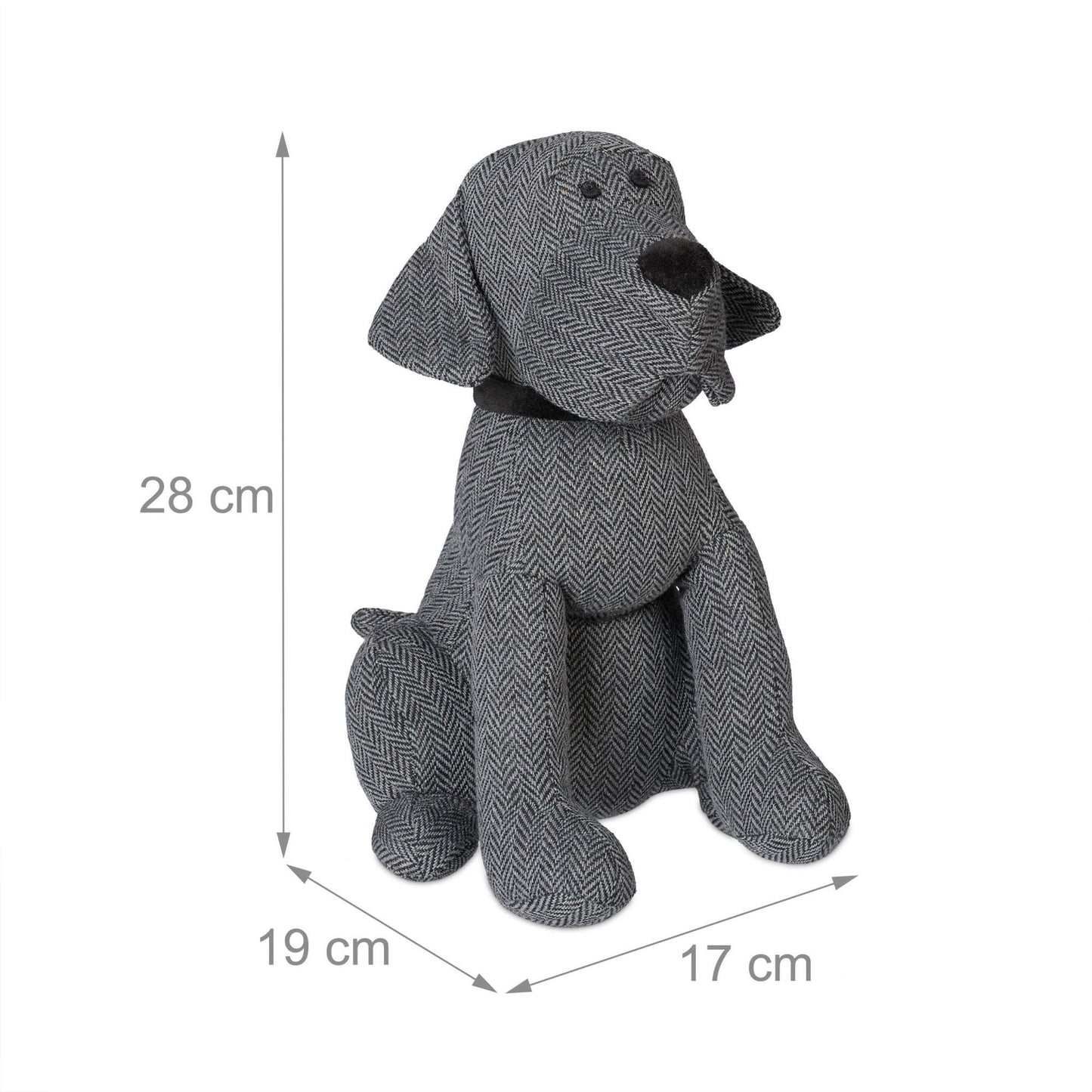 Doorstop fabric dog