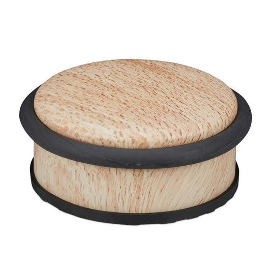 Door stop in wood look