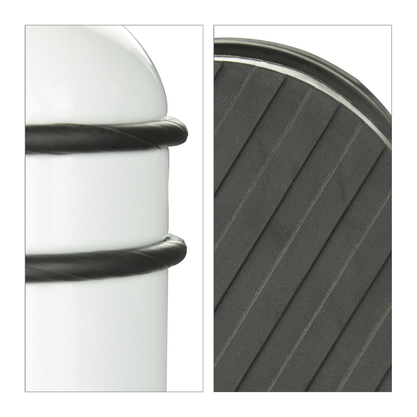 Door stop stainless steel round