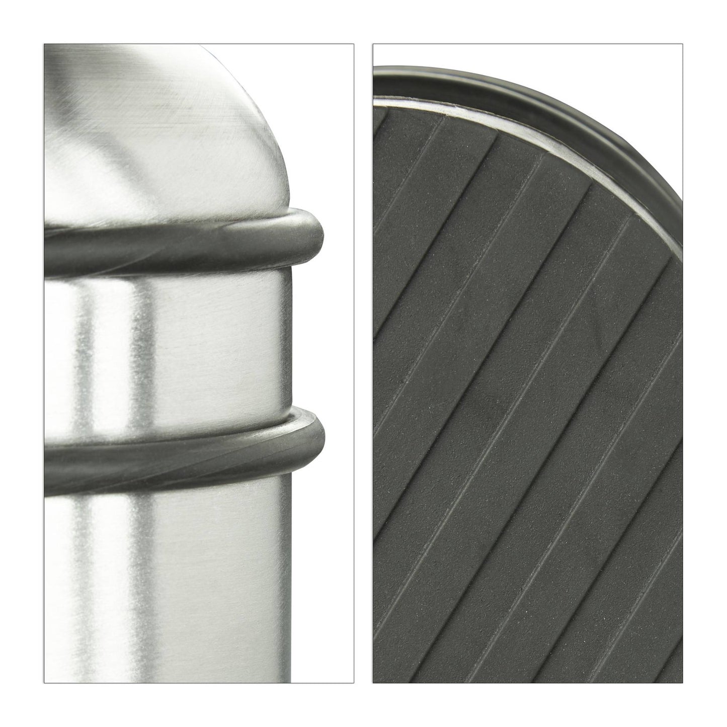 Door stop stainless steel silver
