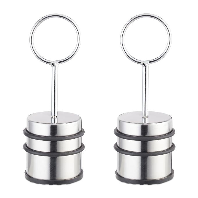 Door stop with handle set of 2