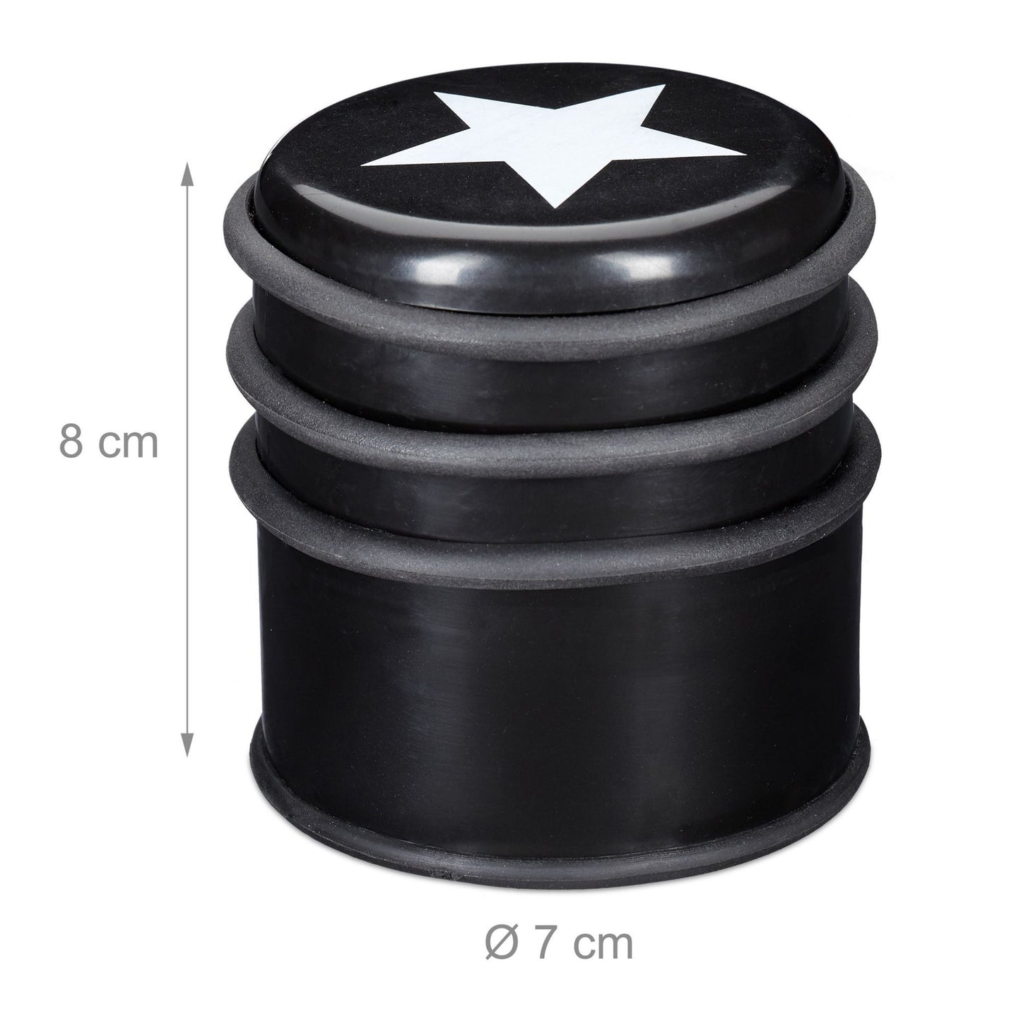 Door stop with star