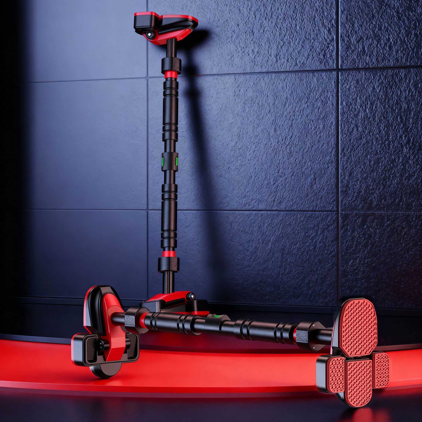 Doorway Pull-Up Bar with Quad Support & Counter