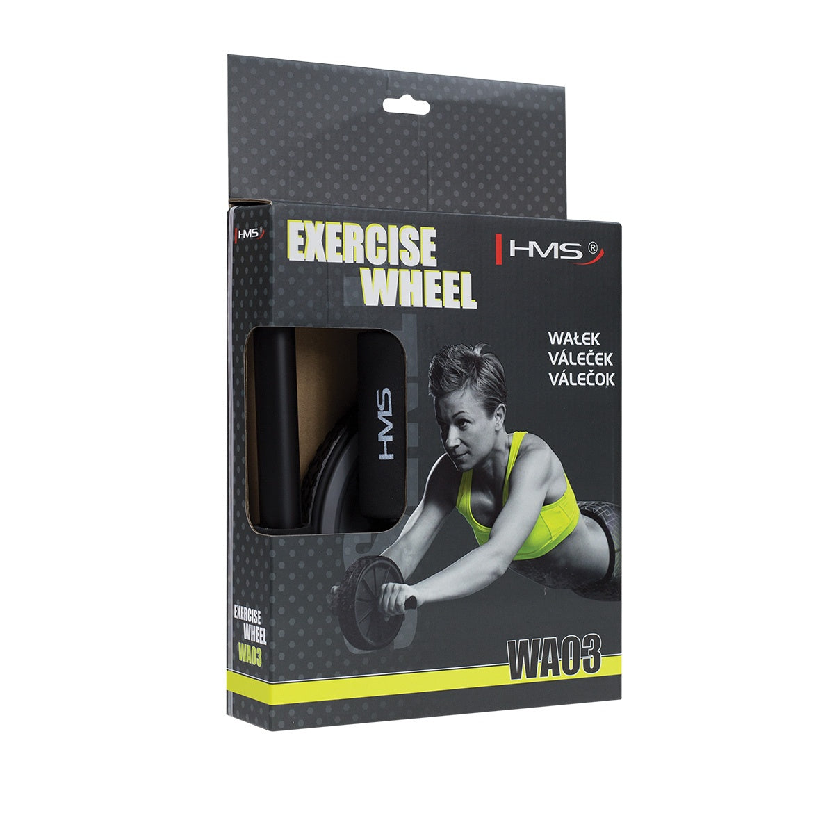 Double Ab Roller Wheel – Dual Wheels, Non-Slip Handles