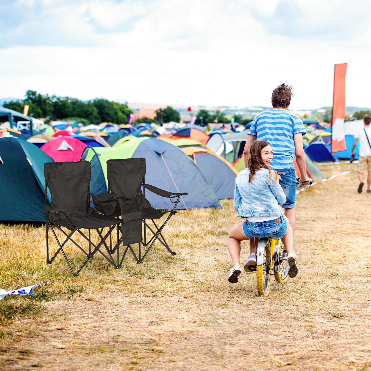 Double Camping Seat