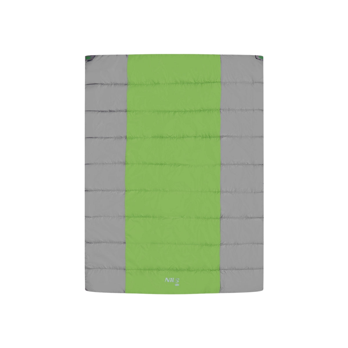 Double Sleeping Bag, Gray-Green, Lightweight, 2-Person