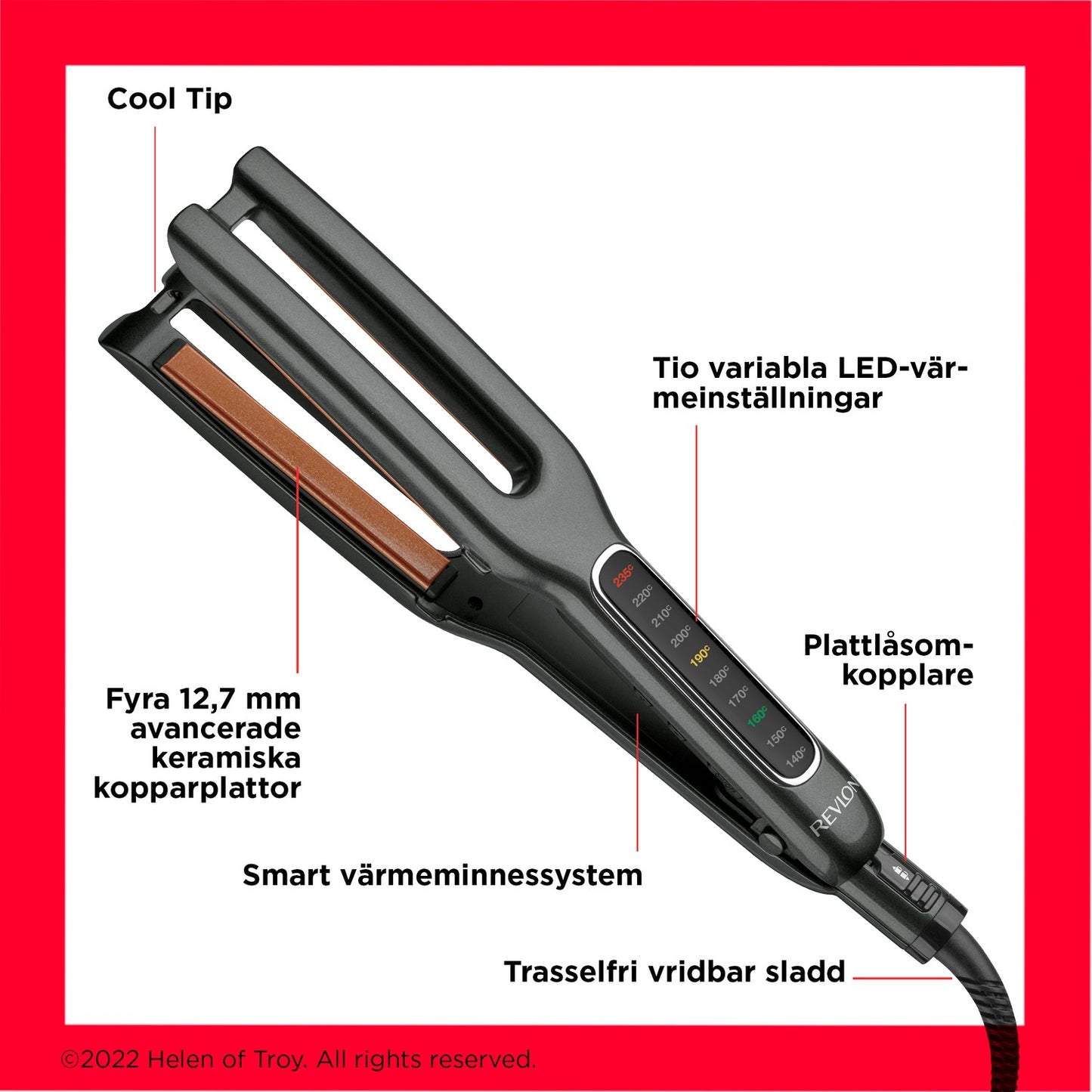 Double Straight Straightener RVST2204