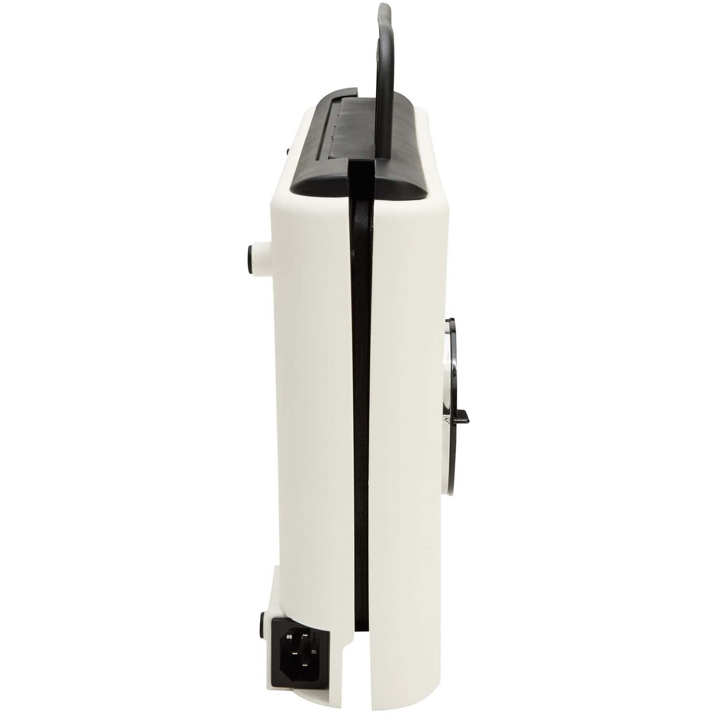 Double Waffle Maker, White Ceramic Surface