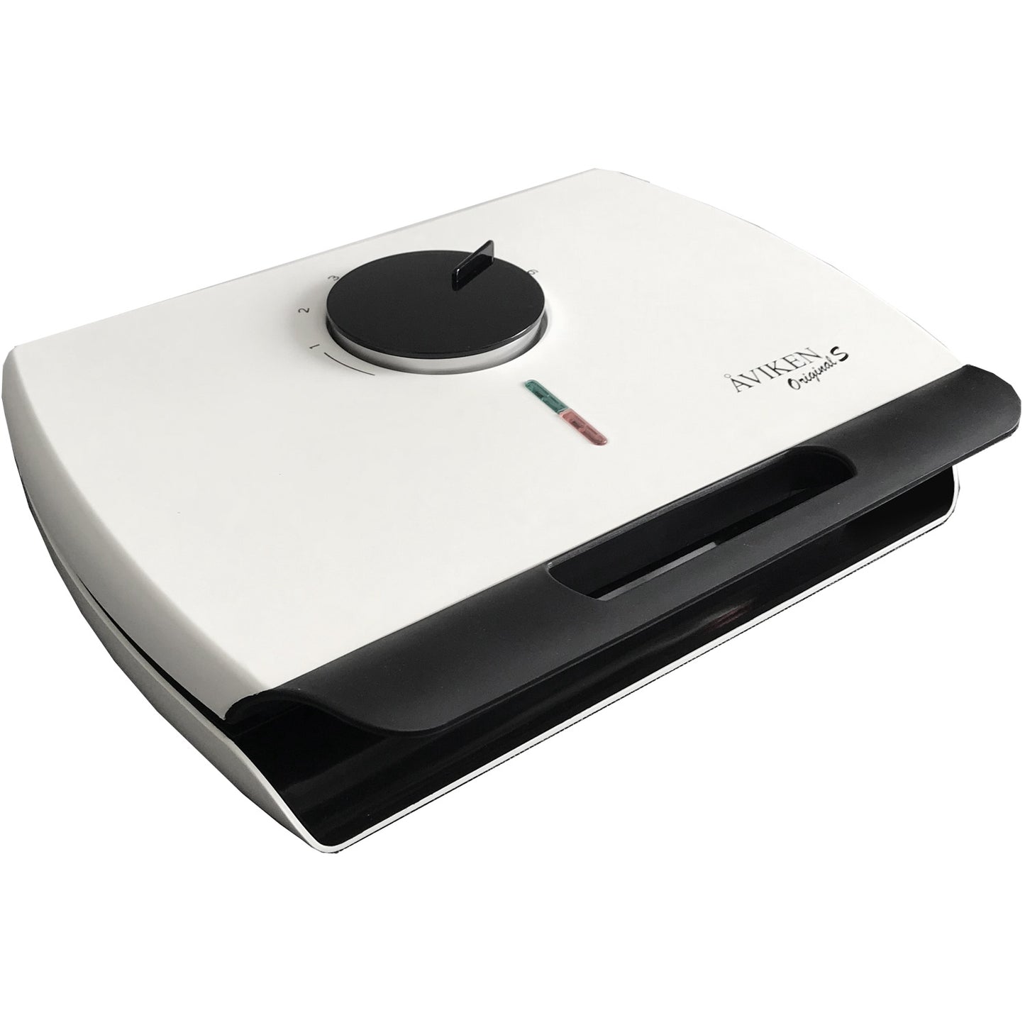 Double Waffle Maker with Sound, White