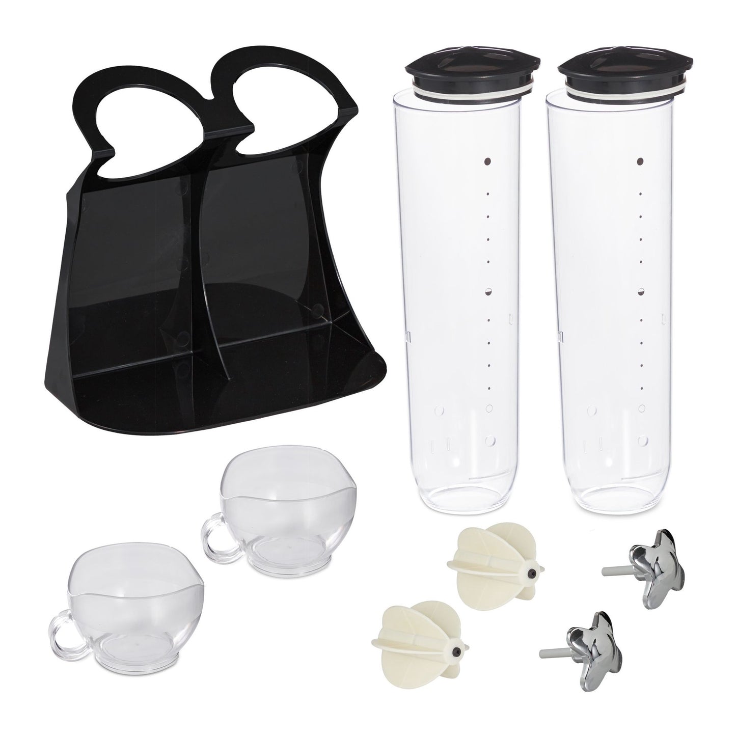 Double cereal dispenser