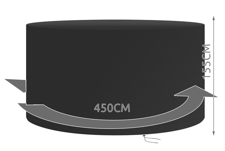 Double garden basket cover