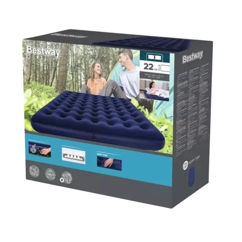 Double mattress 203x183x22cm - BESTWAY 67004