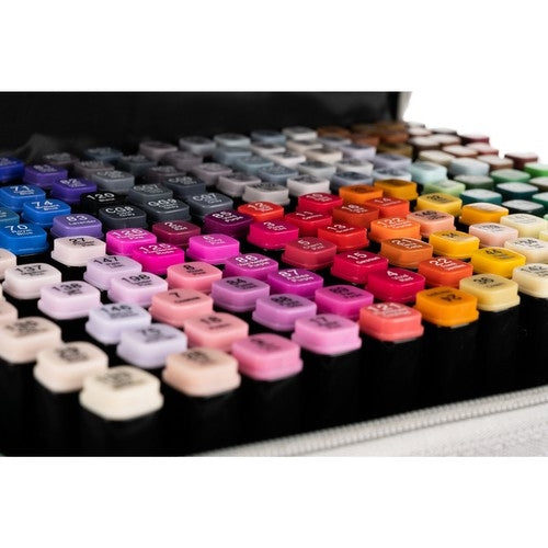 Double-sided markers/pens - 168 pcs. MAALEO 24101