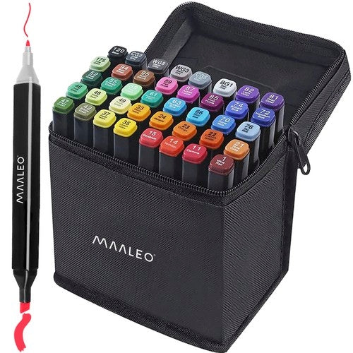 Double-sided markers/pens - set of 40 pieces 22810