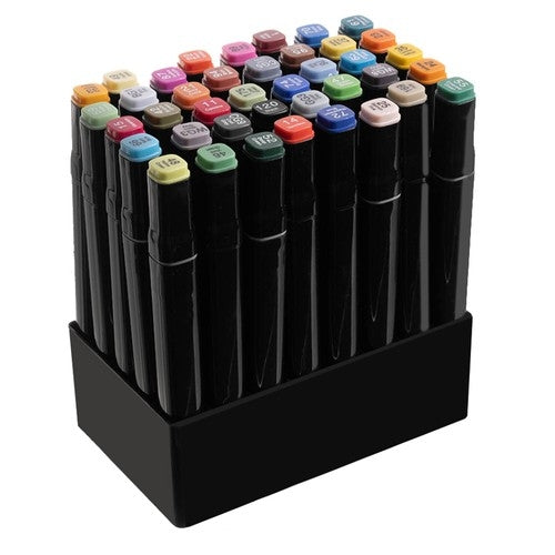 Double-sided markers/pens - set of 40 pieces 22810