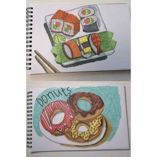 Double-sided markers/pens - set of 40 pieces 22810