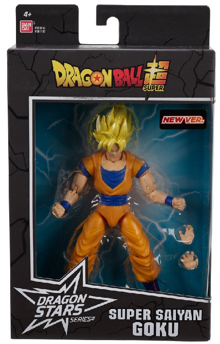 Dragon Stars Poseable Figure With Accessories, 16 Cm - Super Saiyan Goku