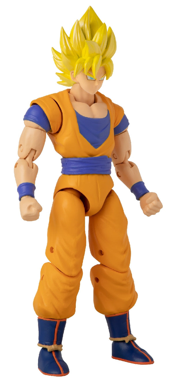 Dragon Stars Poseable Figure With Accessories, 16 Cm - Super Saiyan Goku