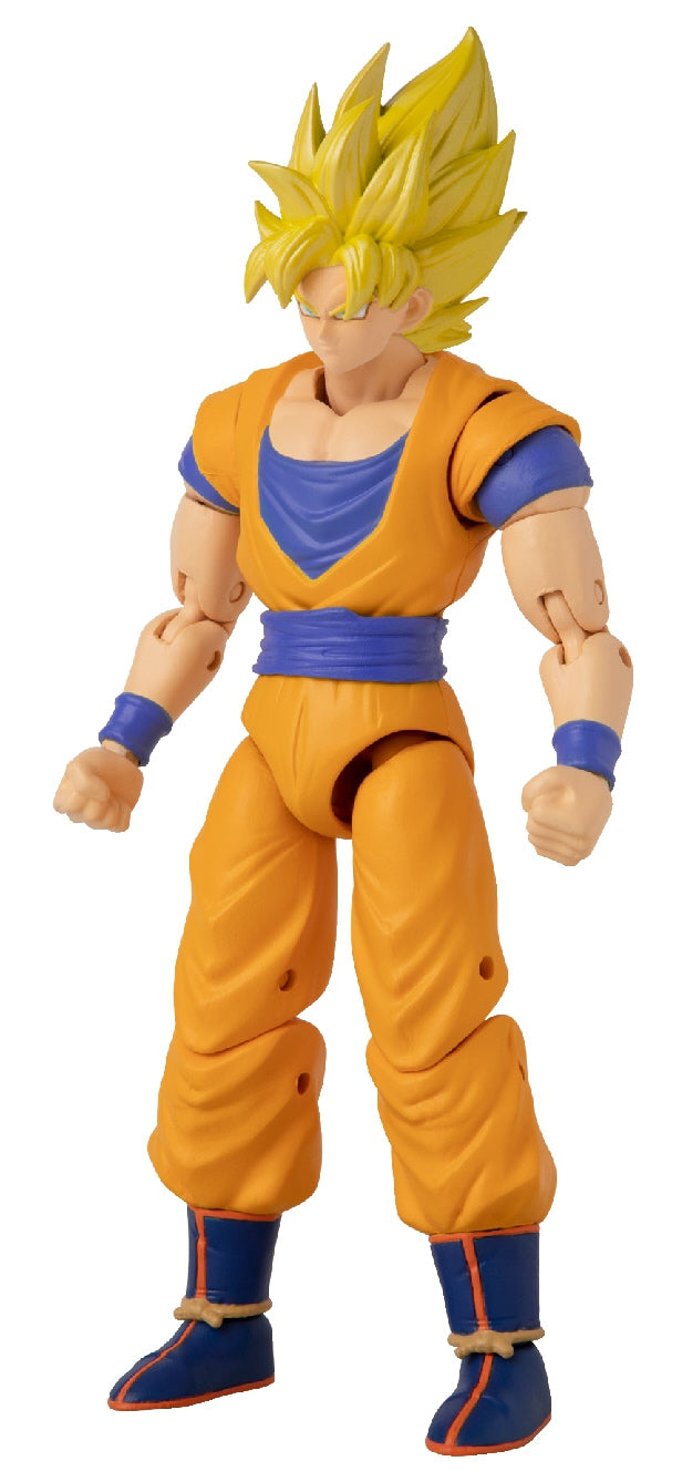 Dragon Stars Poseable Figure With Accessories, 16 Cm - Super Saiyan Goku