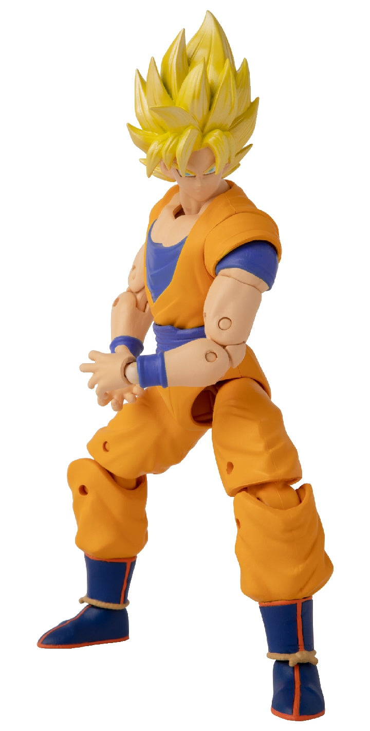 Dragon Stars Poseable Figure With Accessories, 16 Cm - Super Saiyan Goku