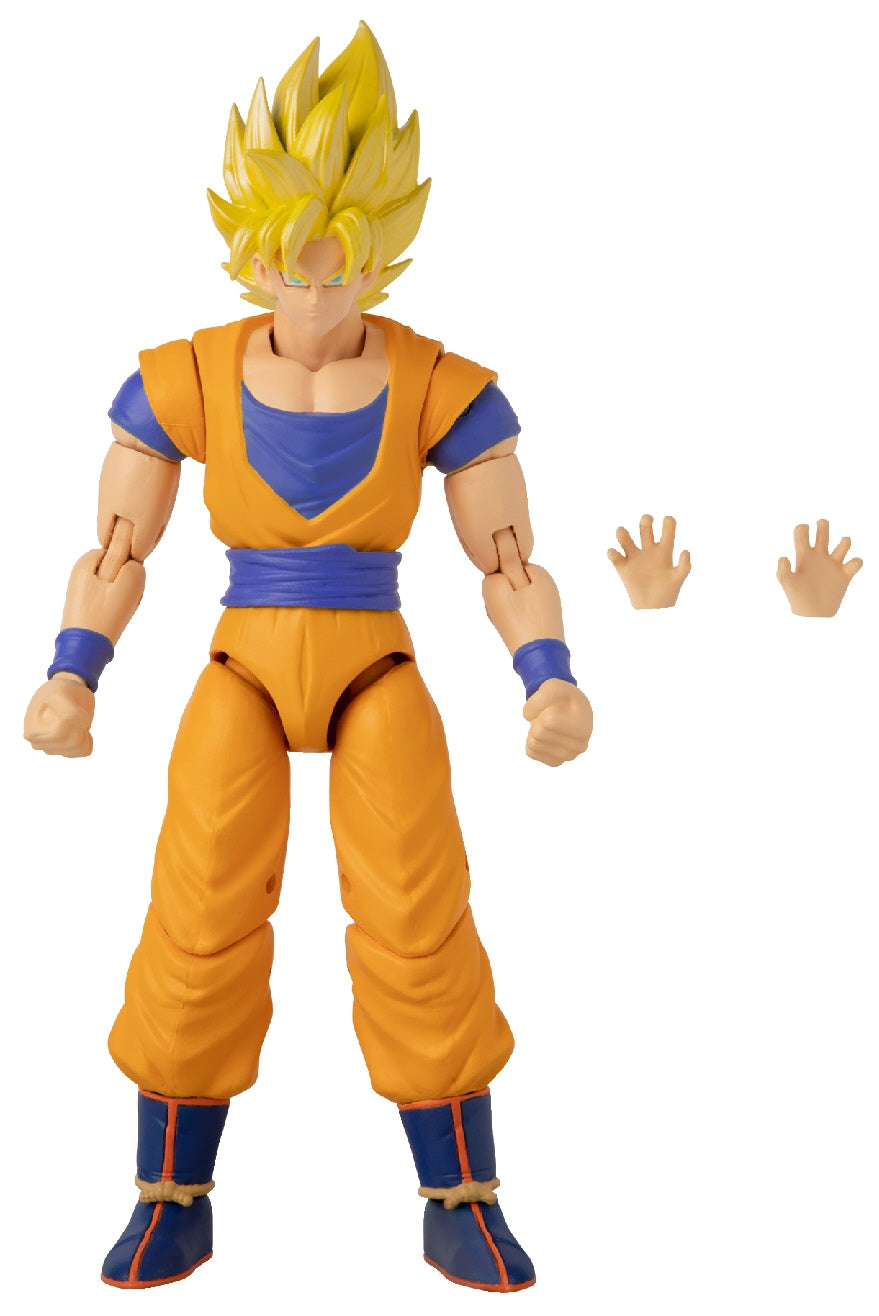 Dragon Stars Poseable Figure With Accessories, 16 Cm - Super Saiyan Goku