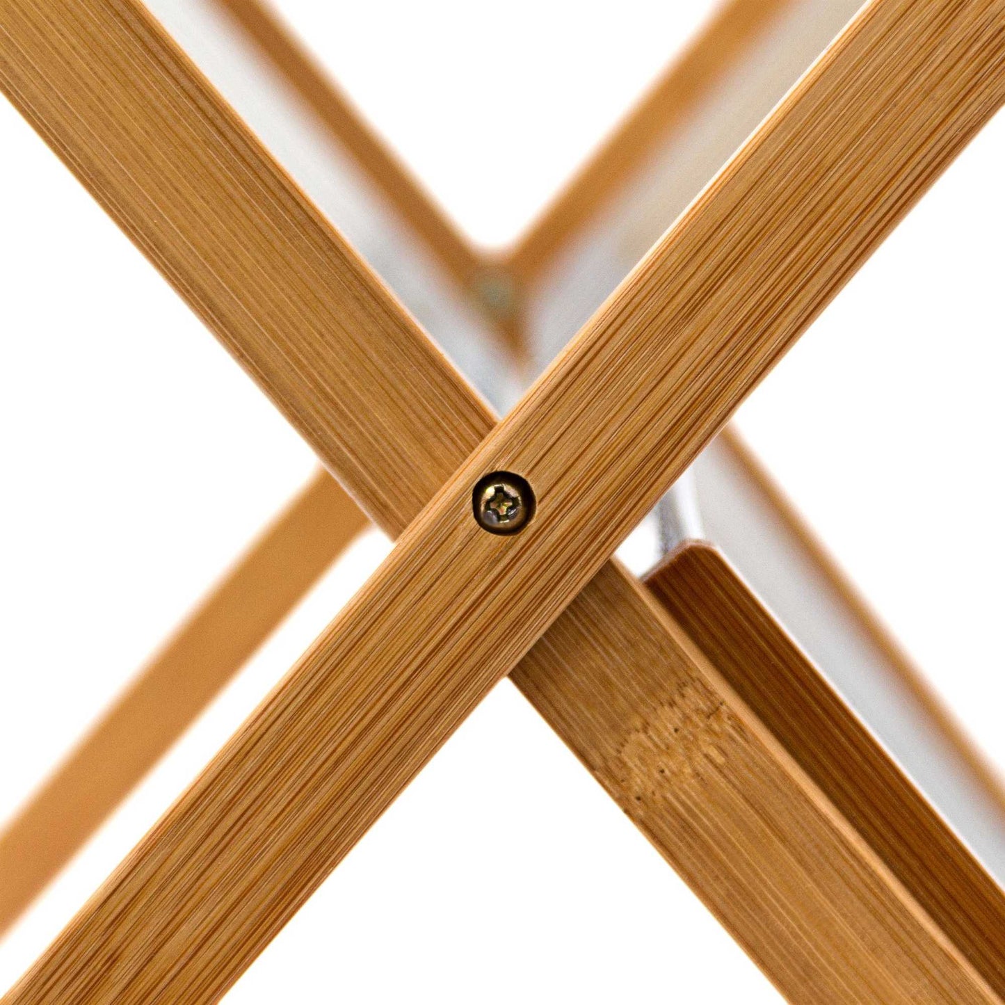Drain stand CROSS bamboo metal