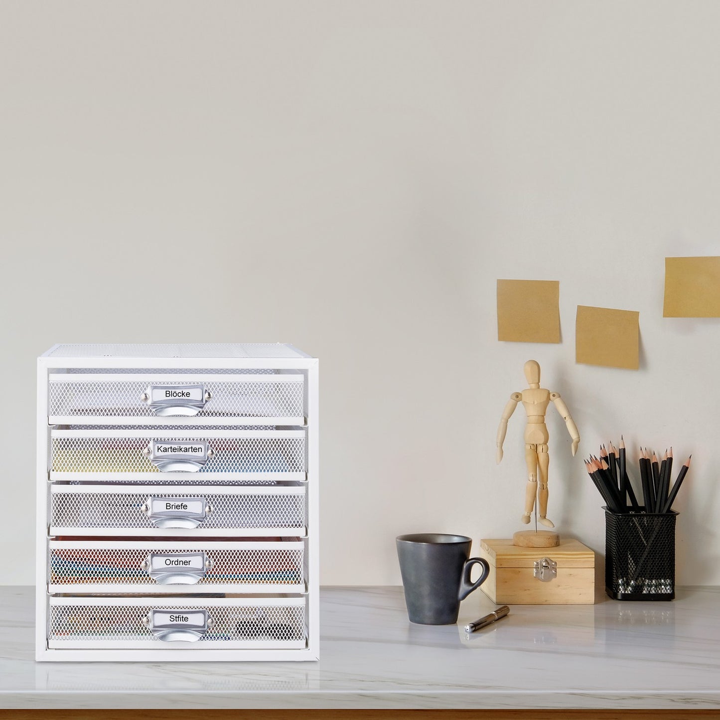 Drawer box with 5 drawers