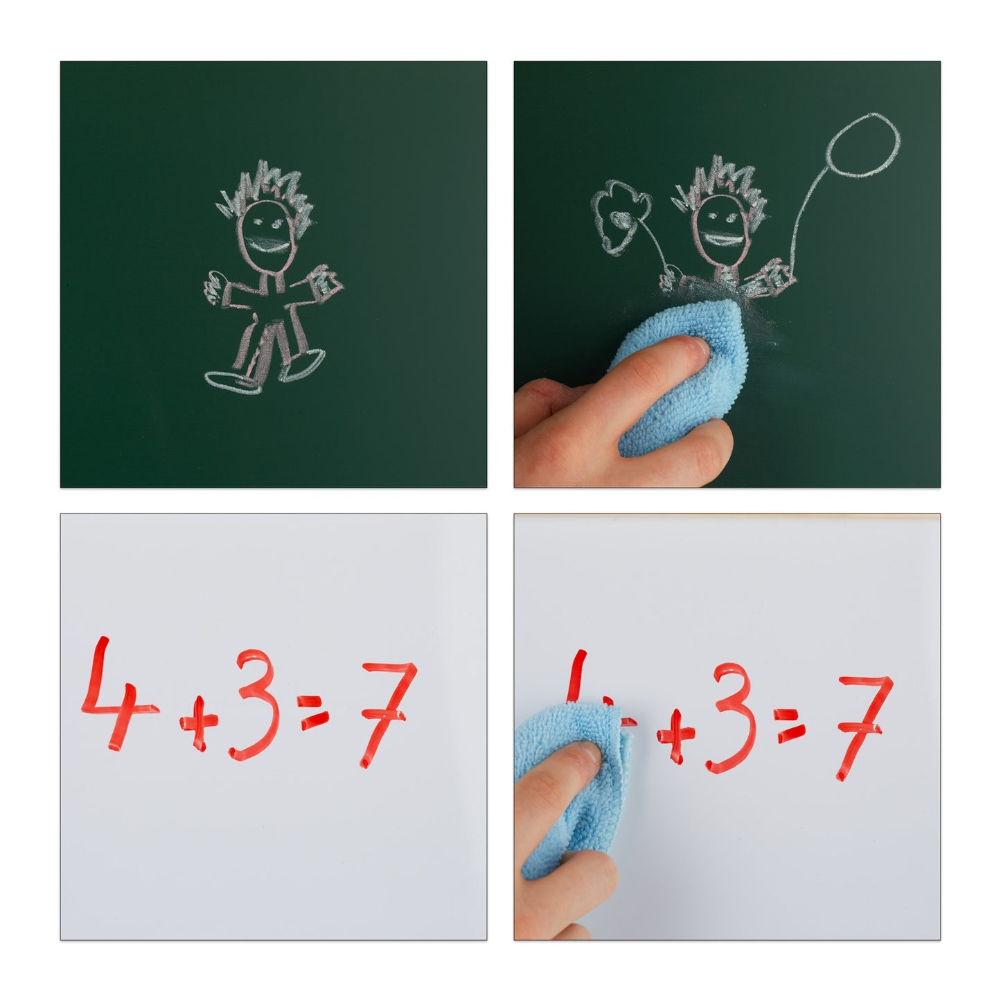 Drawing easel for children with whiteboard