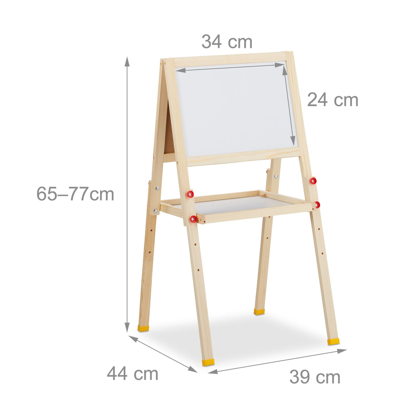 Drawing easel for children with whiteboard