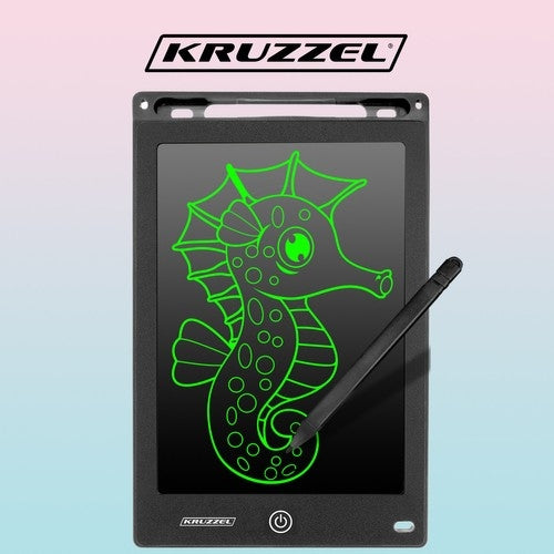Drawing tablet 10" black XL KRUZZEL 22455