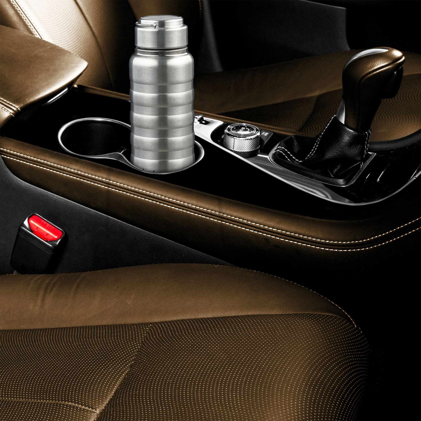 Drinking bottle in stainless steel 400 ml