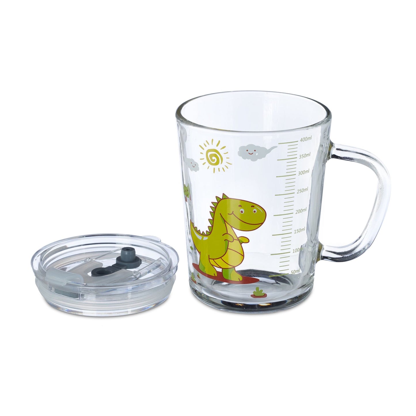 Drinking glasses Kids Dino Set of 2
