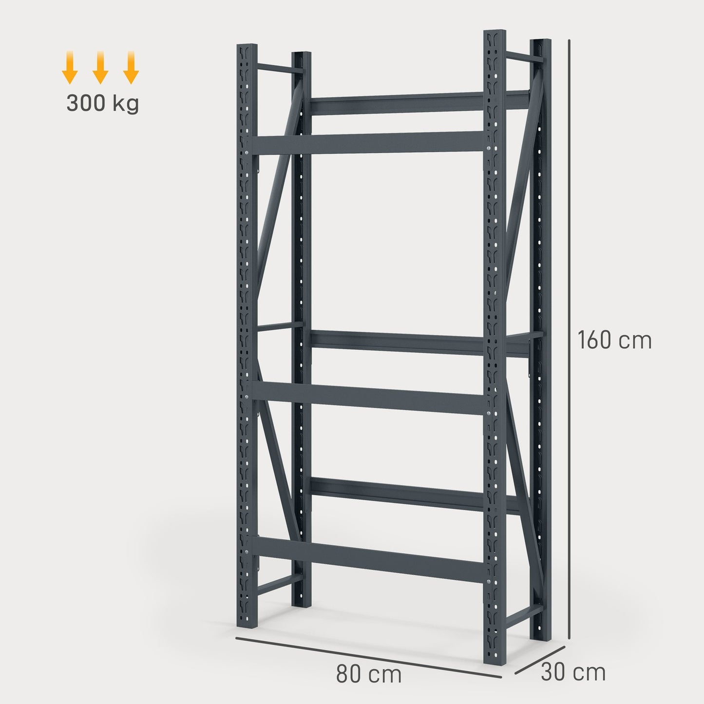 Freestanding Beverage boxes in gray steel - 6 trays, adjustable levels