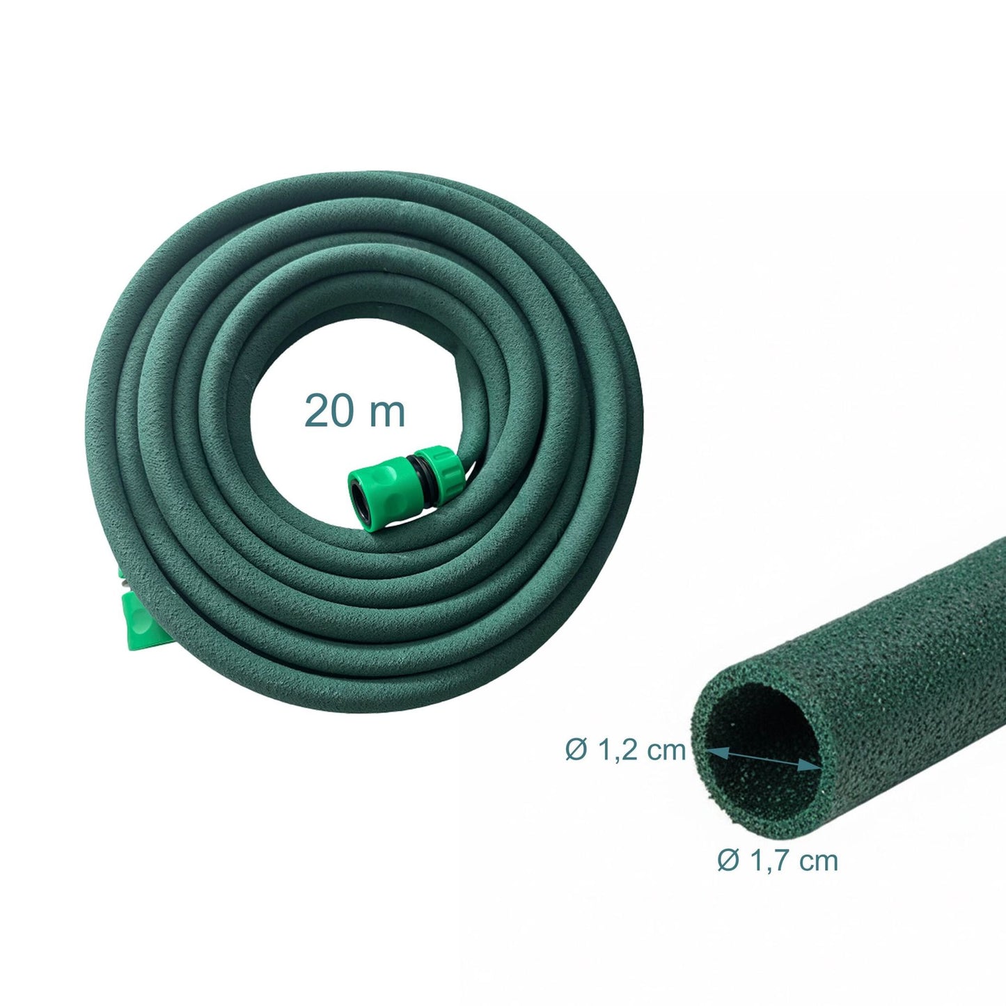 Drip Irrigation Hose for Hedges and Beds, Water-Saving