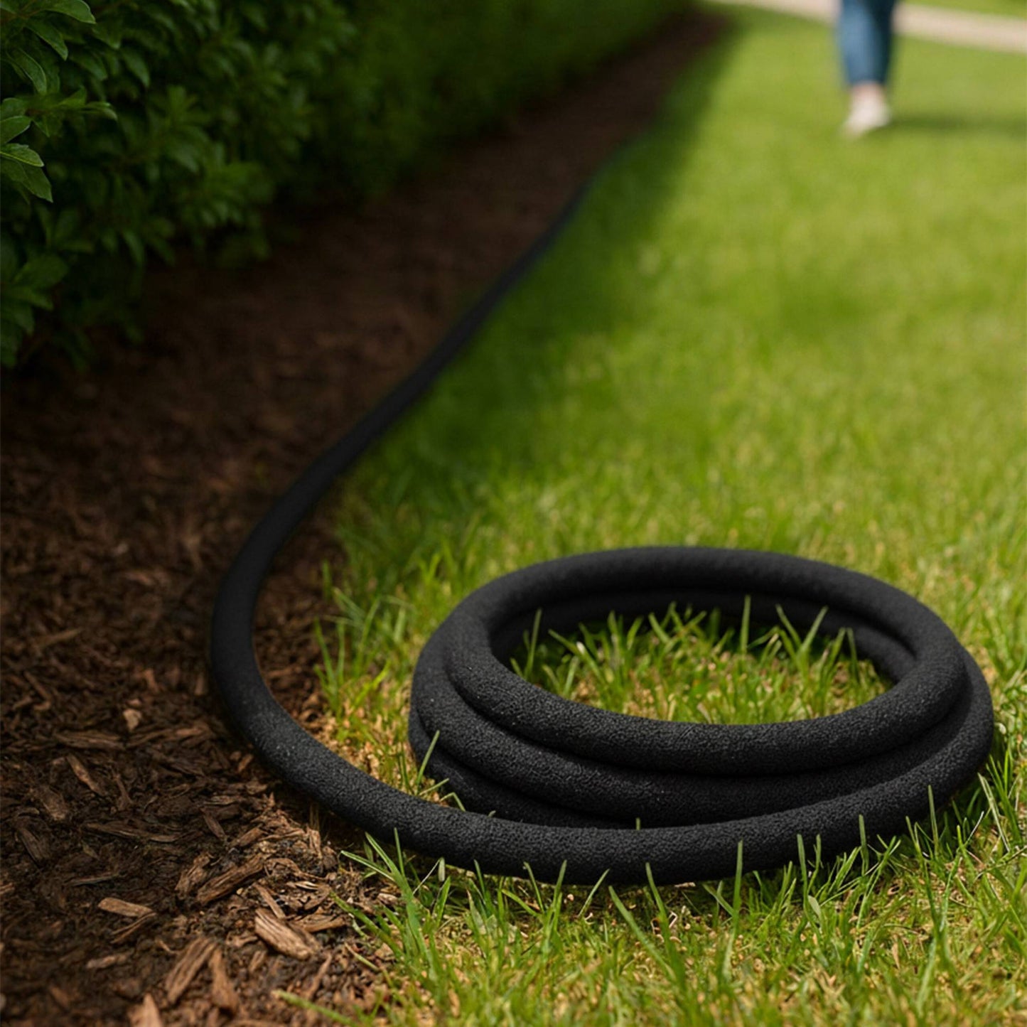 Drip Irrigation Hose for Hedges and Flower Beds, Water-Saving