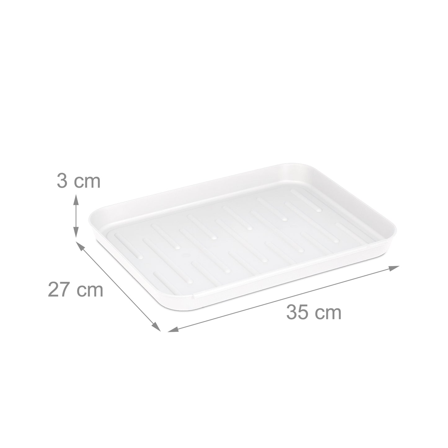 Drip tray for white shoes - set of 3