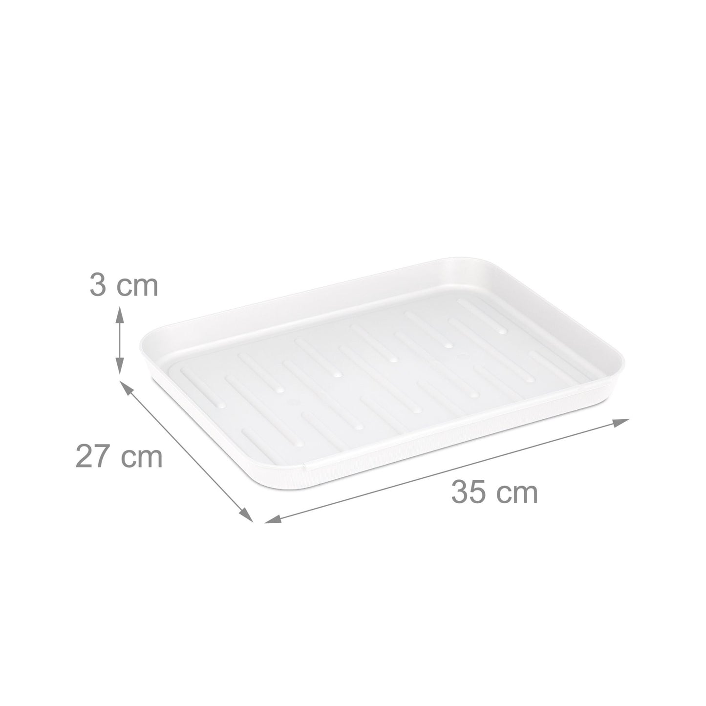 Drip tray for white shoes - set of 3