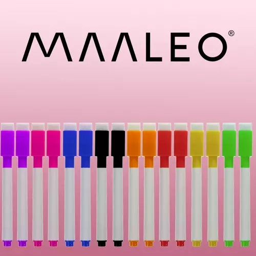 Dry-erase markers - set of 16 pcs. Maaleo 21647