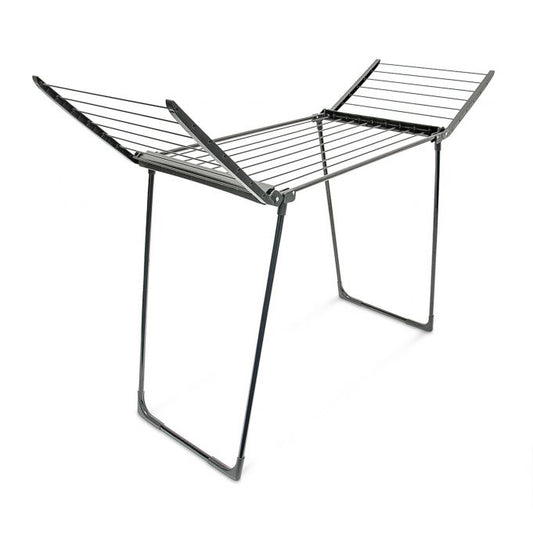 Drying rack foldable black