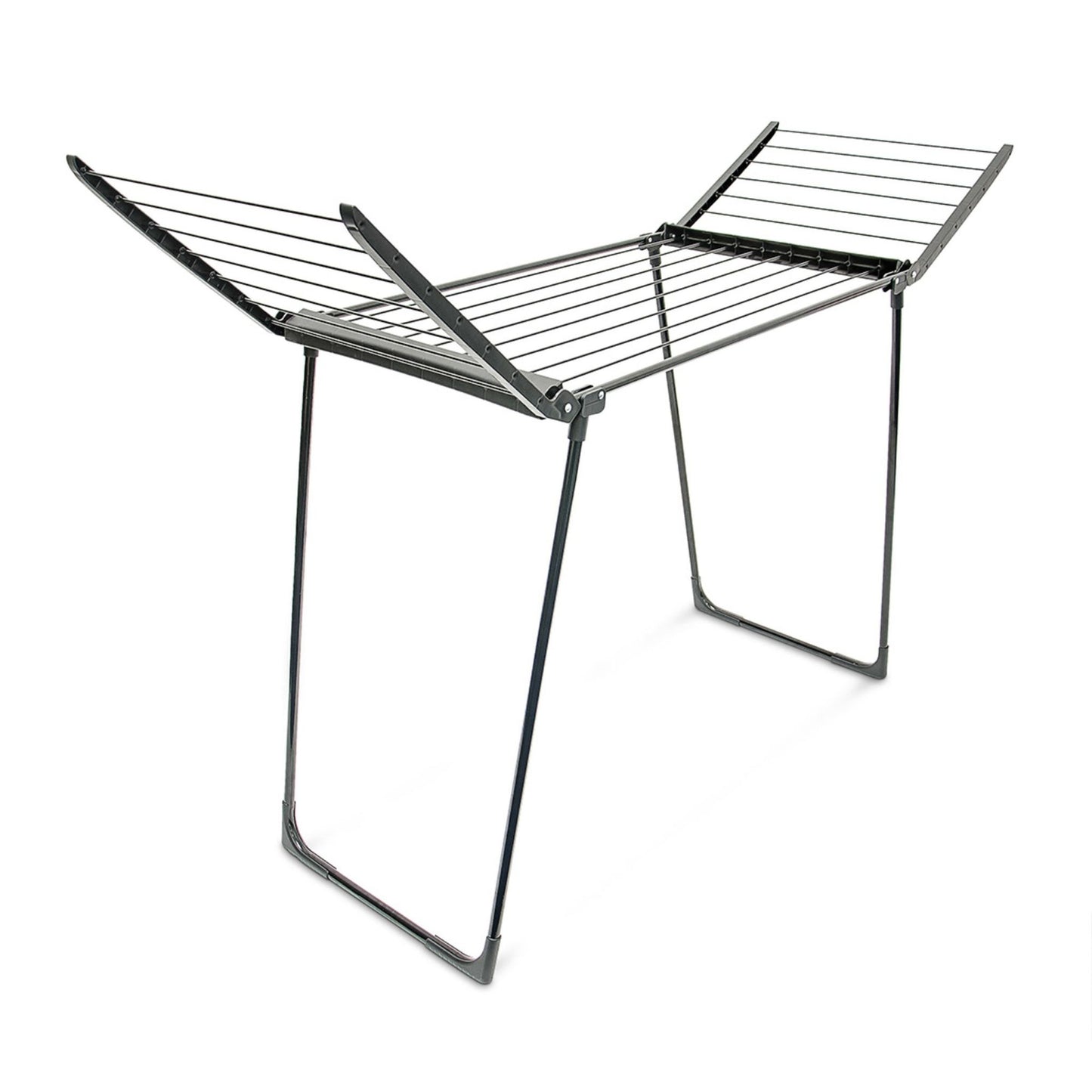 Drying rack foldable black