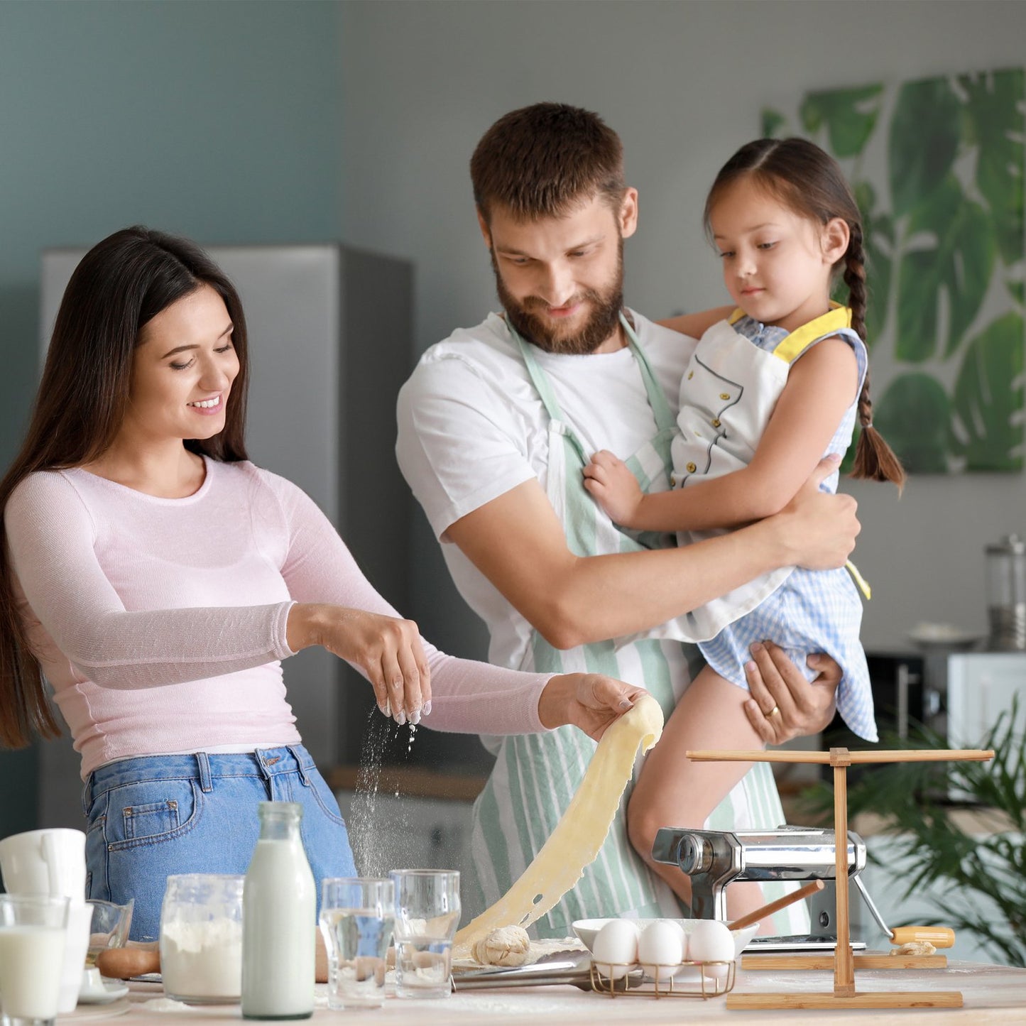 <p>Enhance your homemade pasta experience with our natural bamboo pasta dryer, designed for durability and optimal drying. This elegant kitchen tool ensures perfect pasta every time.</p>

<ul>
<li>Crafted from natural bamboo for lasting durability and sty