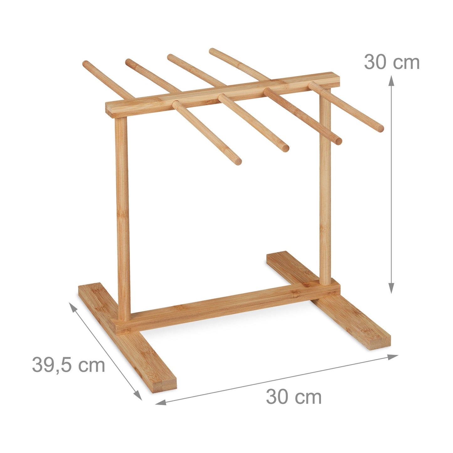 <p>Enhance your homemade pasta experience with our natural bamboo pasta dryer, designed for durability and optimal drying. This elegant kitchen tool ensures perfect pasta every time.</p>

<ul>
<li>Crafted from natural bamboo for lasting durability and sty