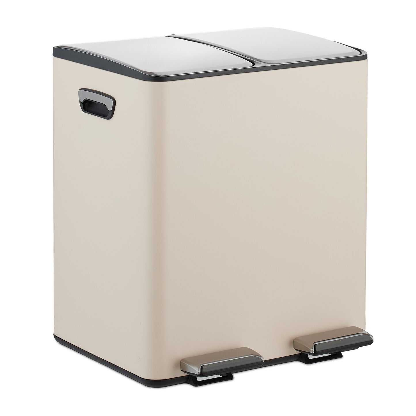 Dual Compartment Pedal Bin – 2x15L Capacity