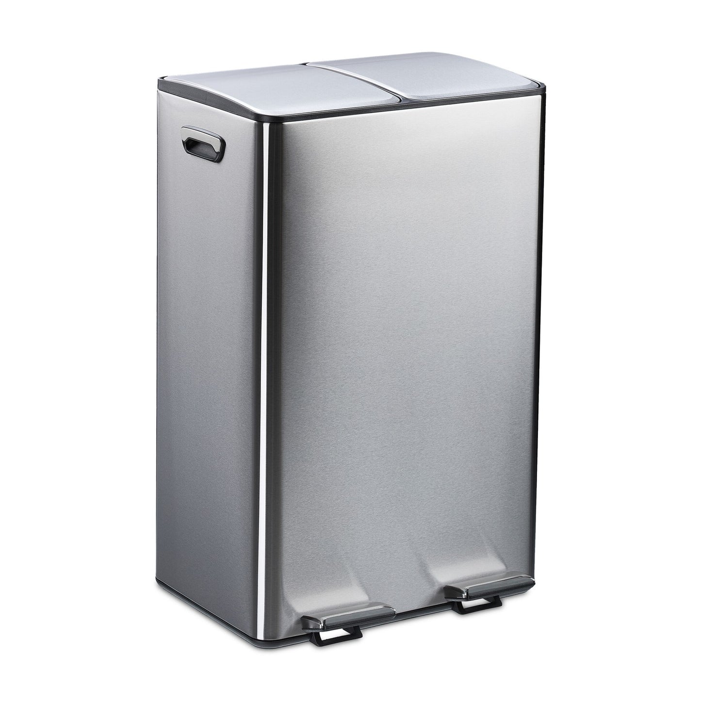 Dual Compartment Pedal Bin, 2x30L Capacity